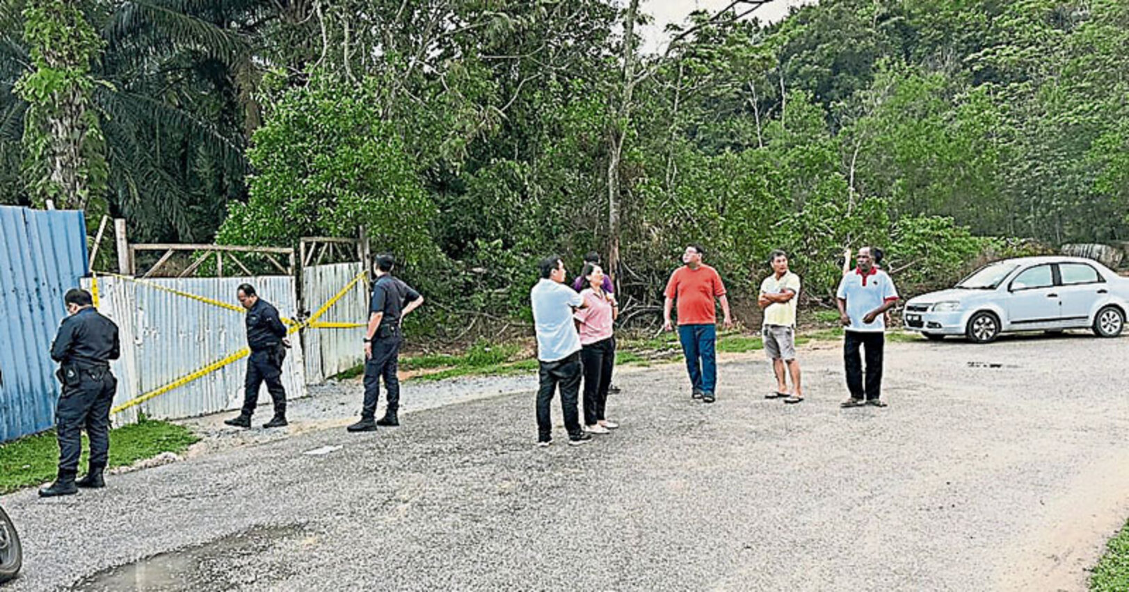 淡边丛林疑非法采稀土 2中国男数本地人被捕