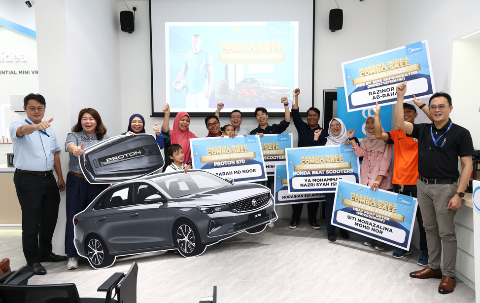 MASSIVE MIDEA COMBO SALE 米都退休教师获S70新车
