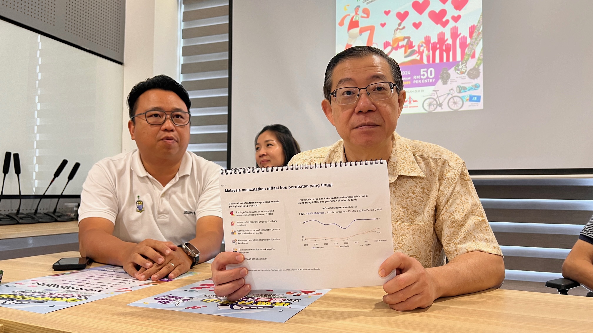 质疑医疗保费高涨课题 林冠英促国行为民着想