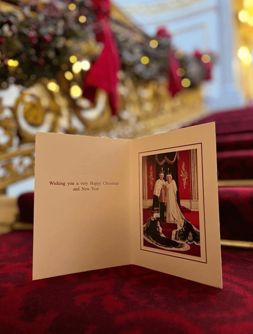 英国国王查尔斯三世圣诞贺卡(IG@ kensingtonroyal)