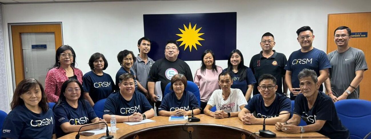 森州马华志工团 设委会助赈灾