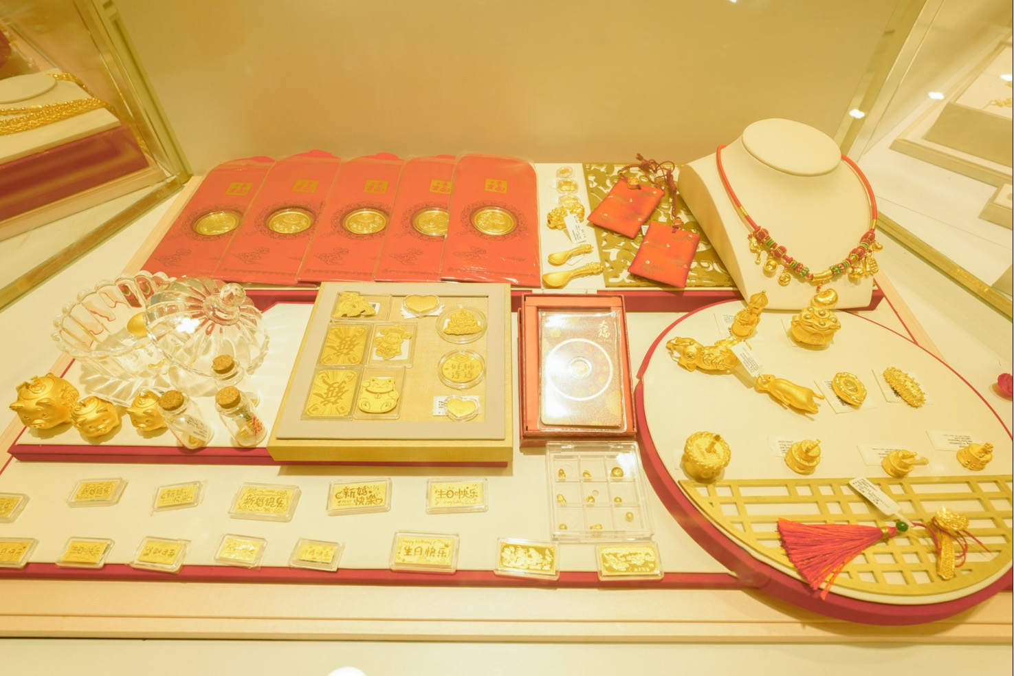 PG Jewel黄金珠宝首饰 金饰