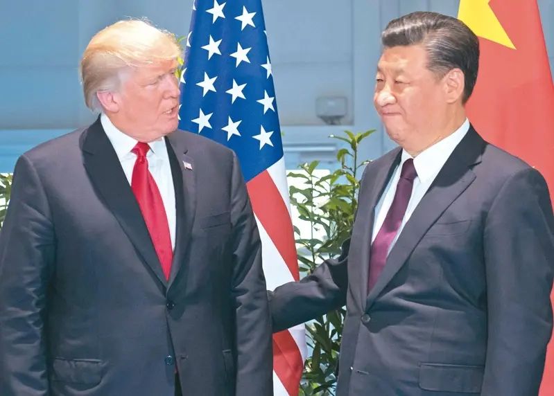特朗普 习近平(美联社)