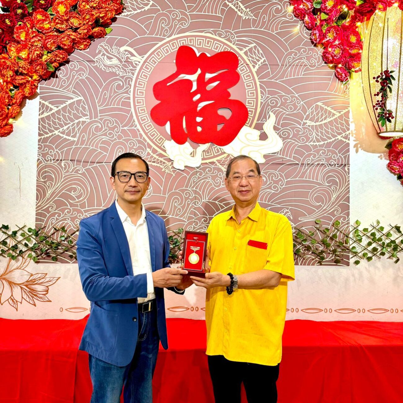 吴恒灿膺友谊贡献勋章