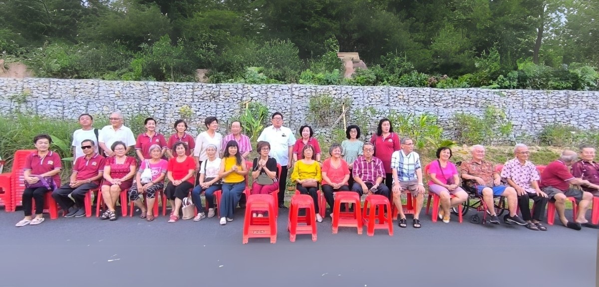 仁保乐龄协会,敬老金,新春团拜