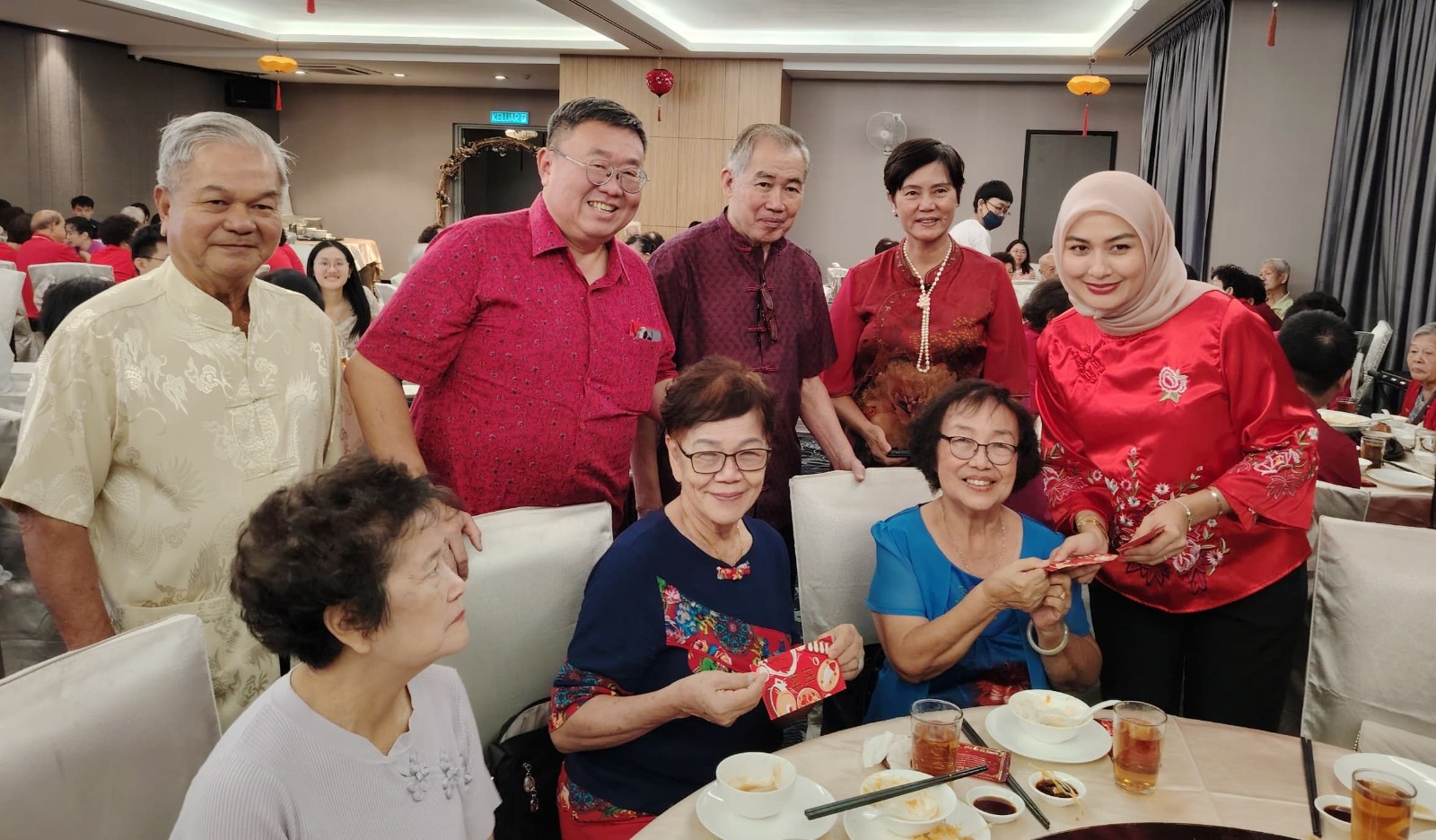 文东广东会馆团拜邹昭盛指大马春节气氛浓