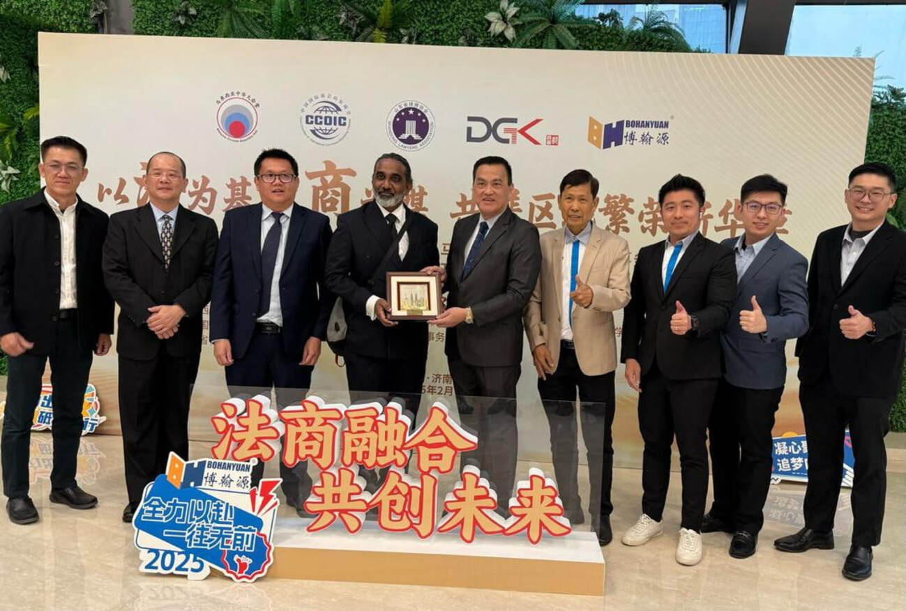 蔡志权:马中经贸重要桥梁 大马律师扮演要角