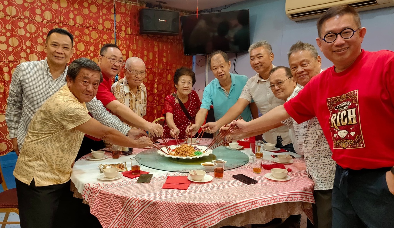 瓜冷中華商會與鄉團  新春聚餐聯誼樂融融