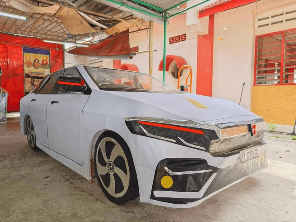 纸扎品 纸扎汽车
