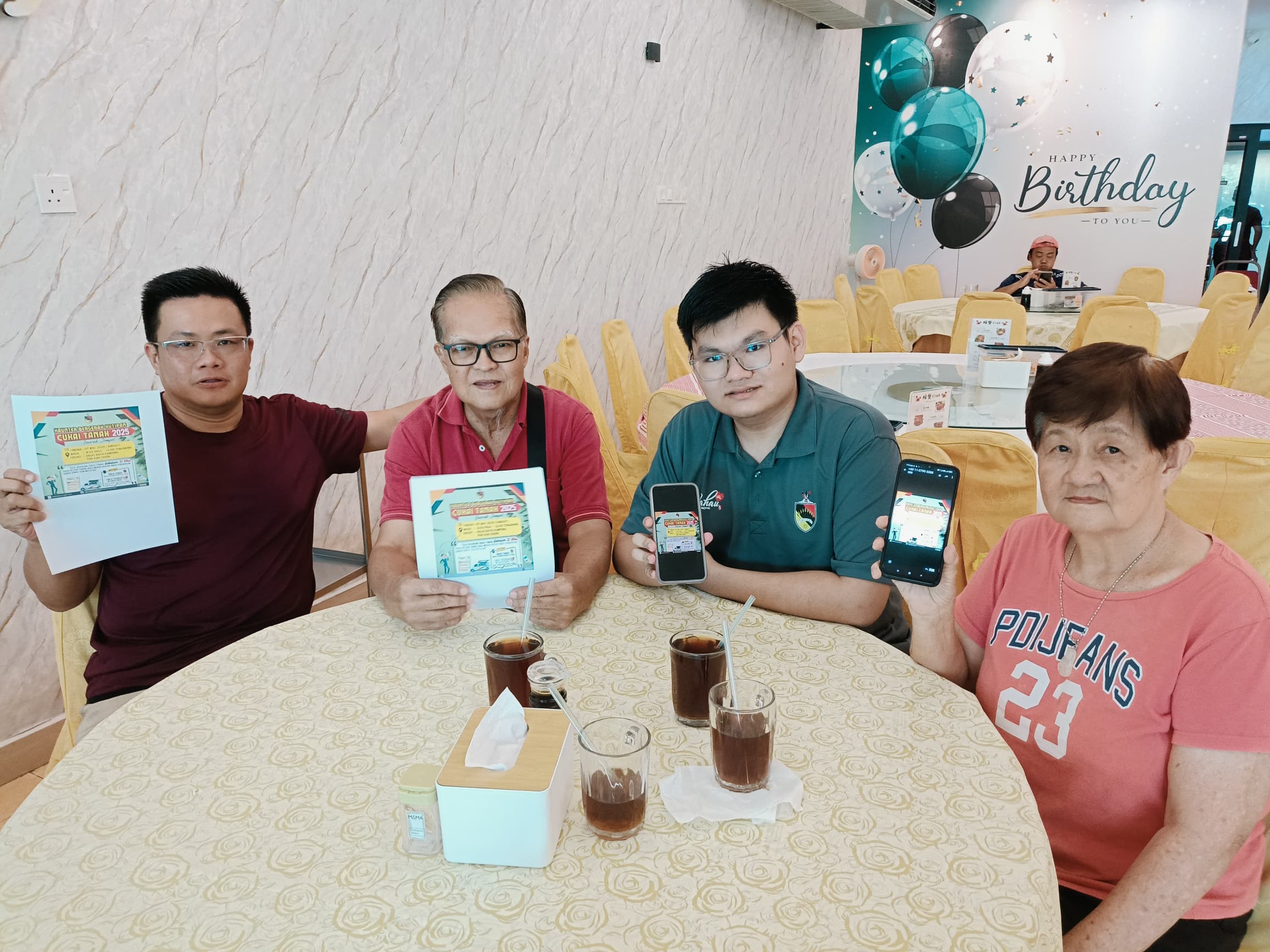 仁保土地局7日 百家村设缴税柜台