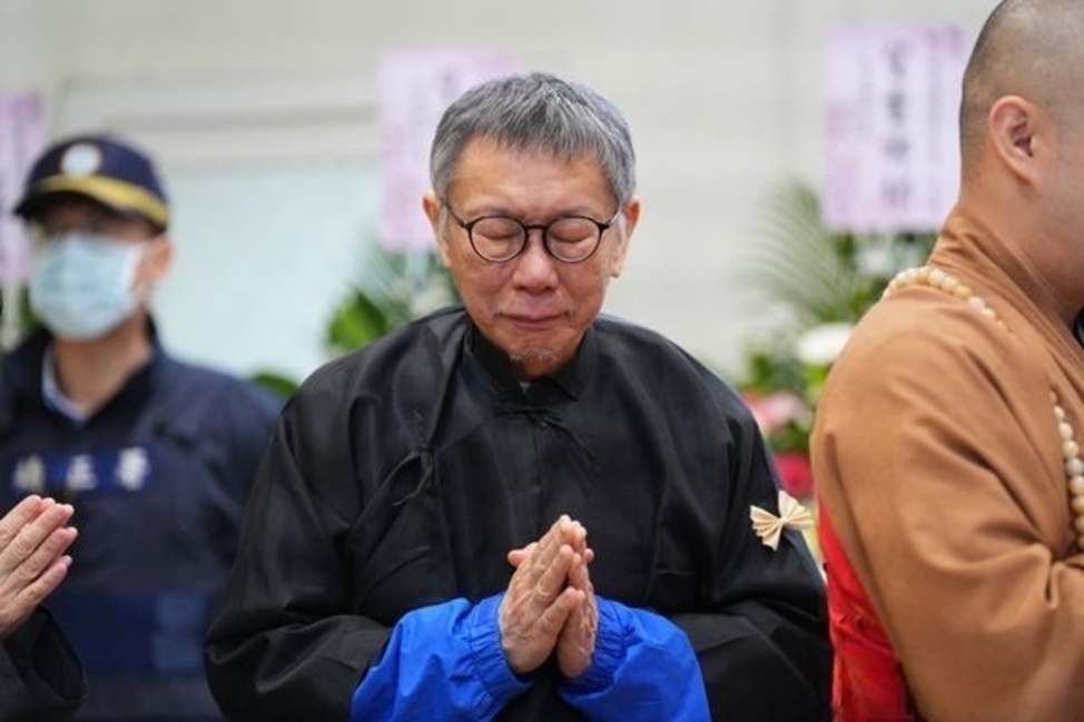 柯文哲持续血尿 妻子拟申请住院就医