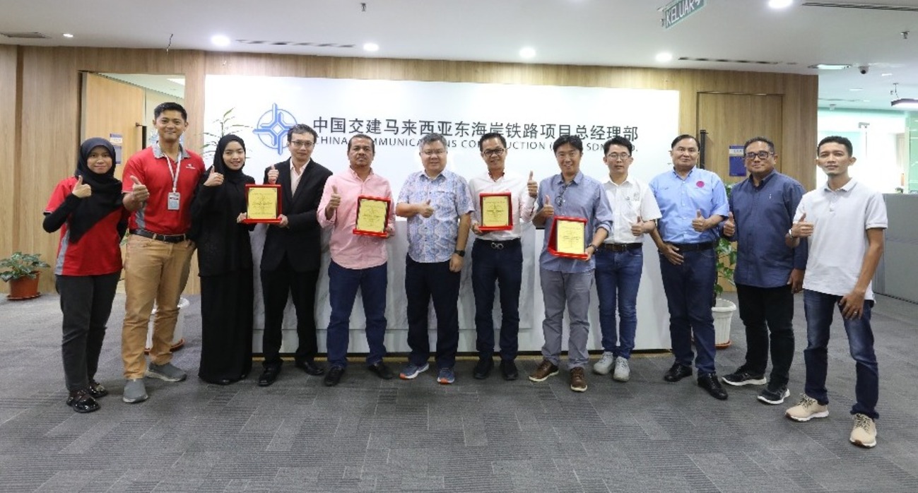 东铁项目完成80% 中交建颁18供应商卓越奖