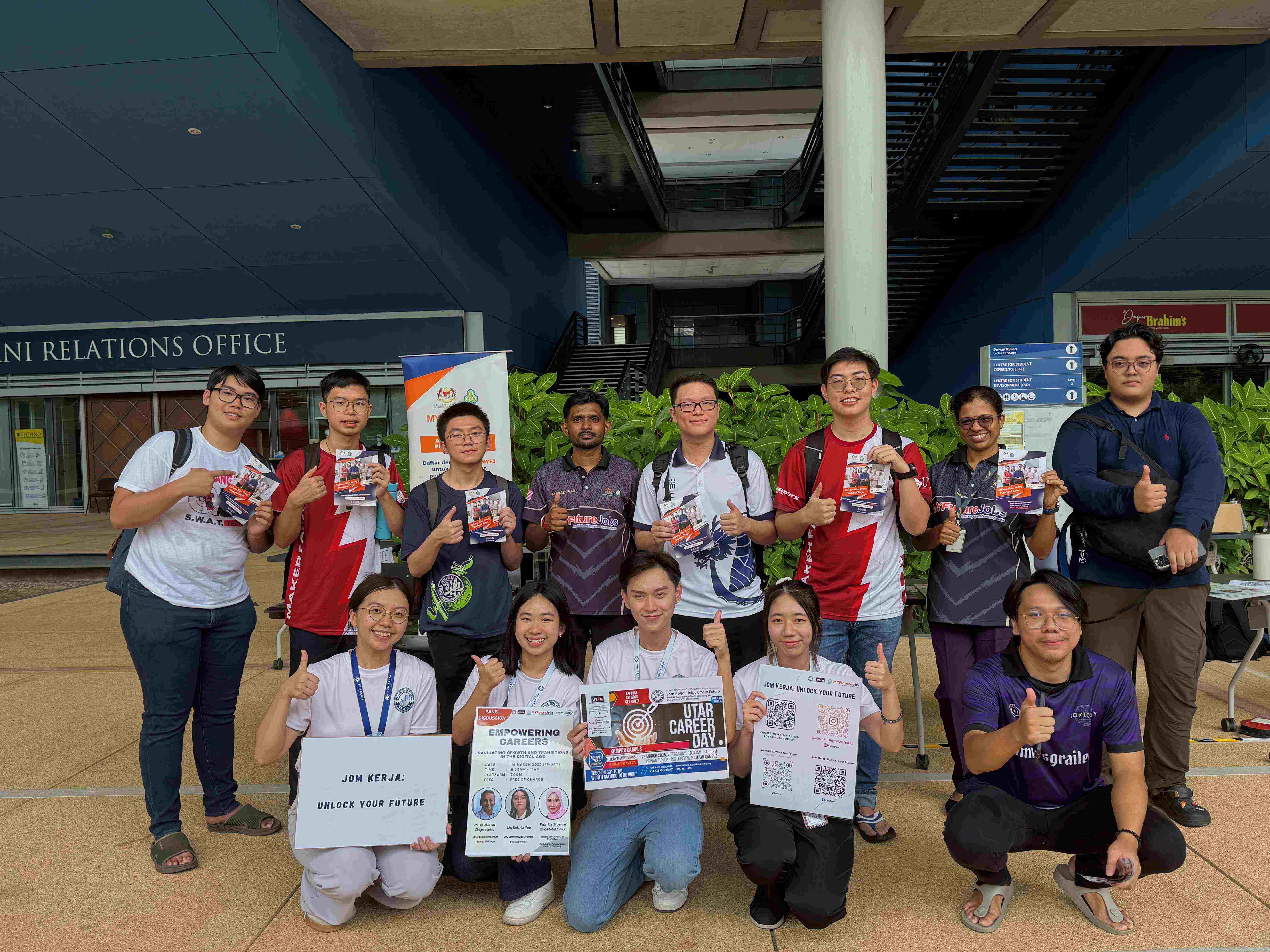 Jom Kerja 携手马来西亚社会保险机构提供就业资源 170 名学生受益