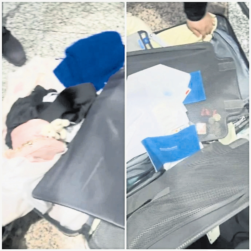 坐商务舱从迪拜返马 女子行李被撬 6千失窃