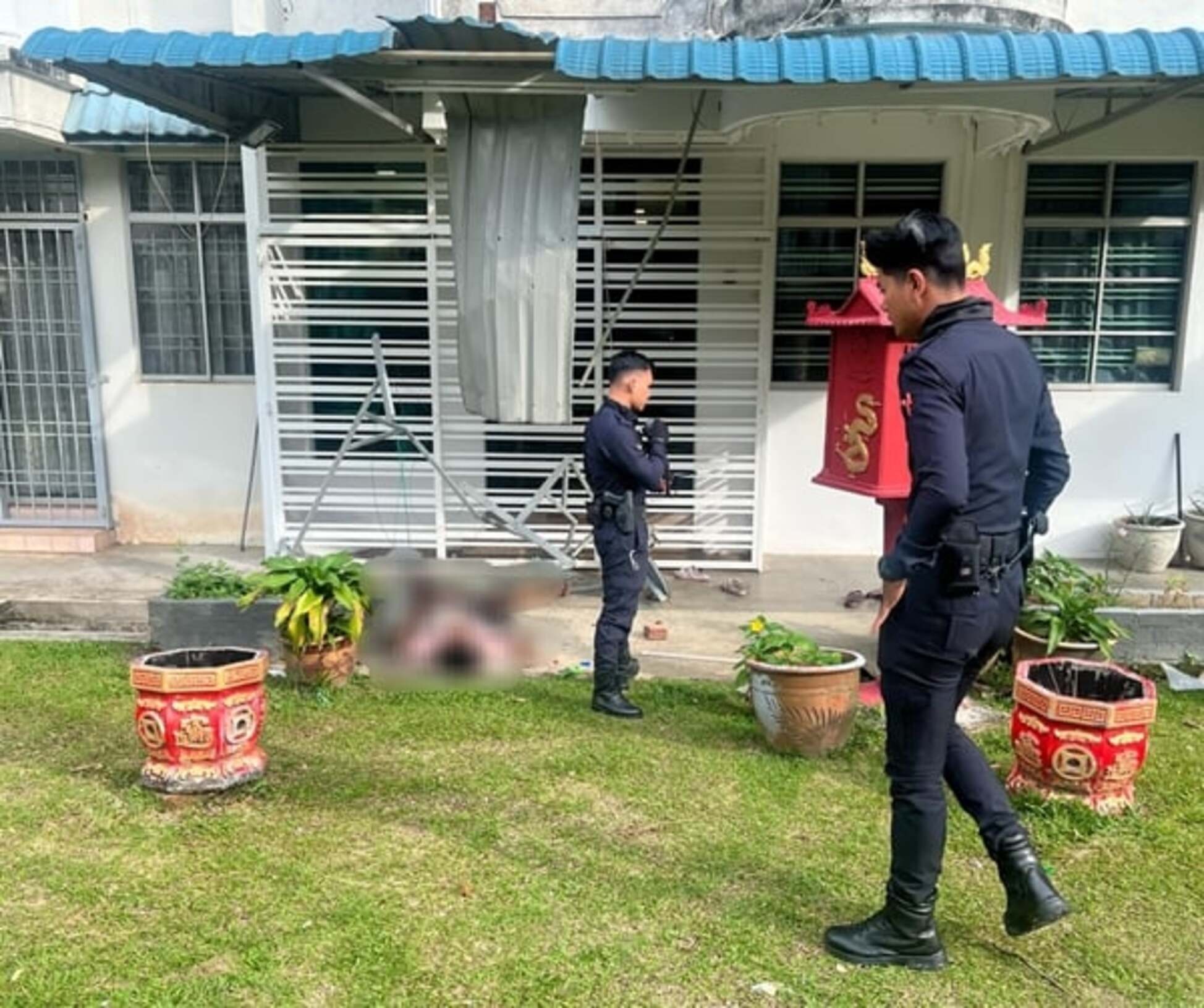 妇女公寓坠下