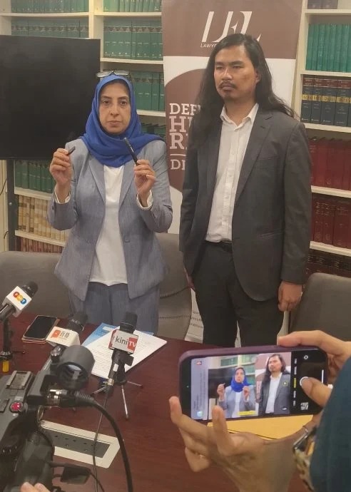 沙巴州议员涉嫌集体贪污 拉蒂法10原始视频呈反贪会