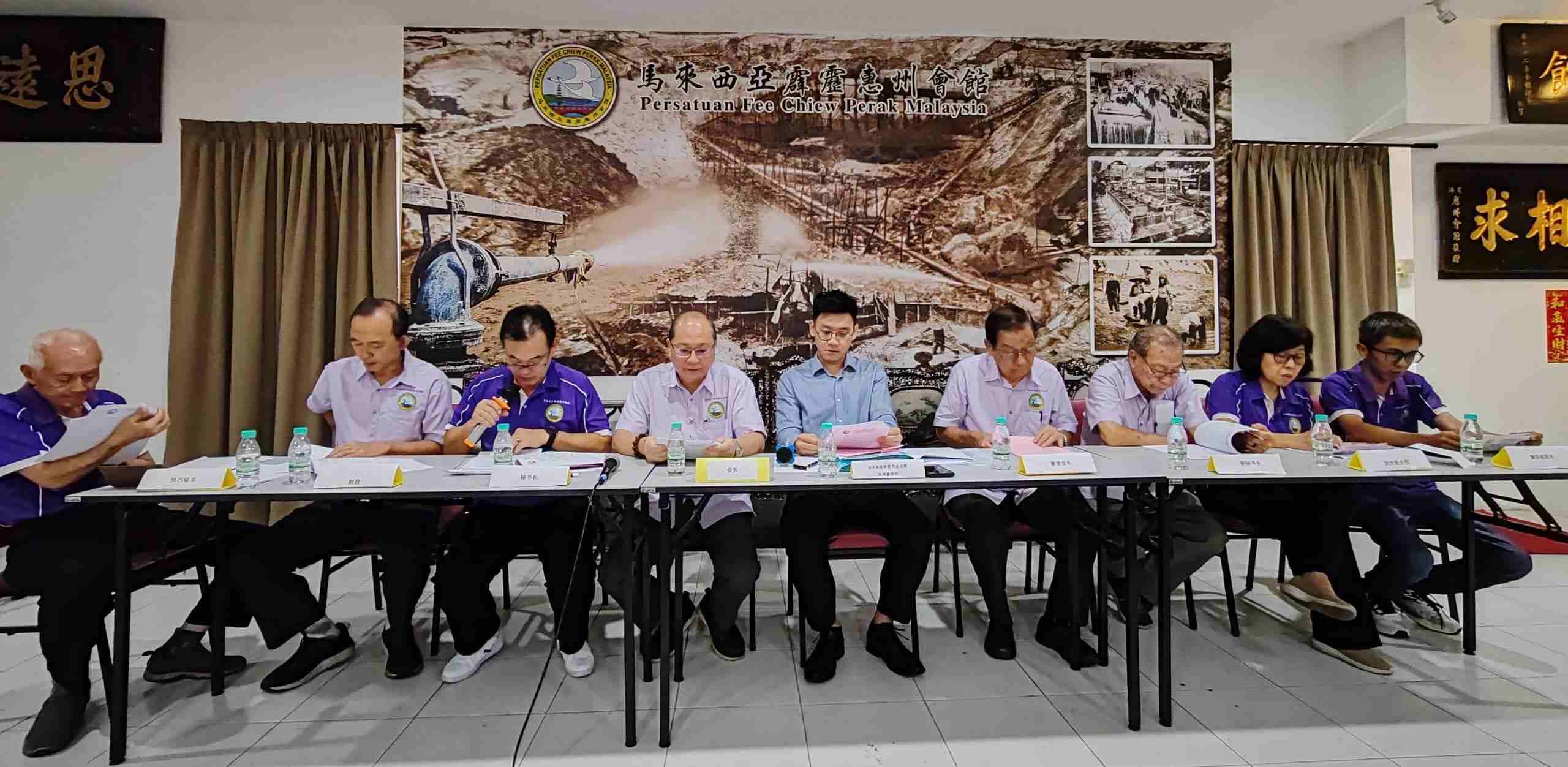 霹惠州會館改選 李誌浩蟬聯會長