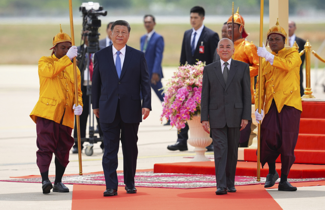 中国 习近平 柬埔寨 国王 西哈莫尼