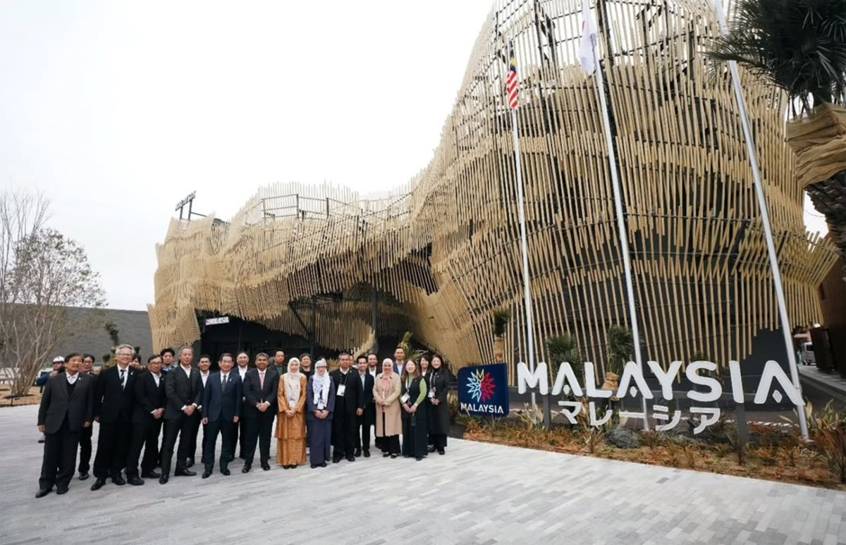 大阪世博會大馬館(取自expo2025_malaysia Instagram)