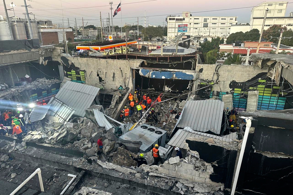 多米尼加夜店屋顶坍塌79死 包括省长棒球运动员