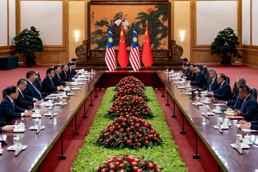 安华去年与习近平会面