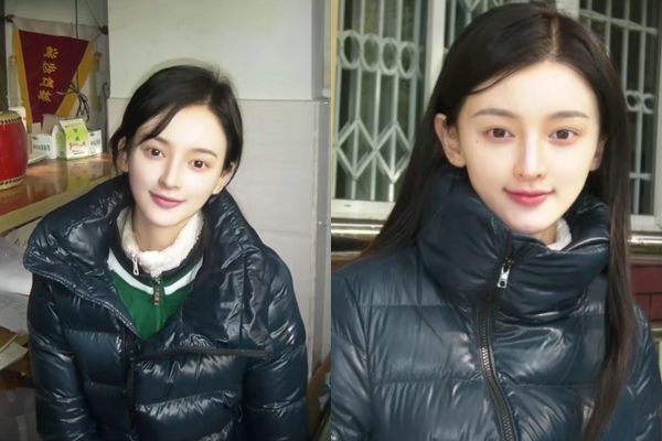中国西安美术学院的女大生宸玥