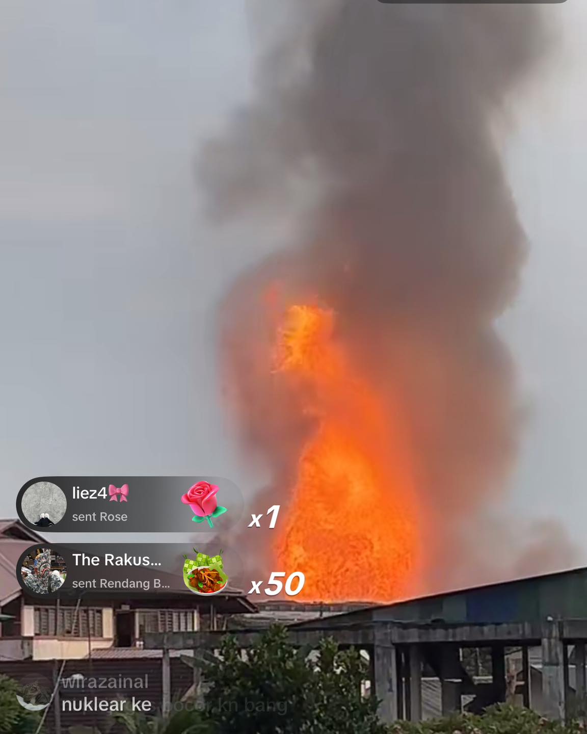 雪州布特拉高原油站爆炸