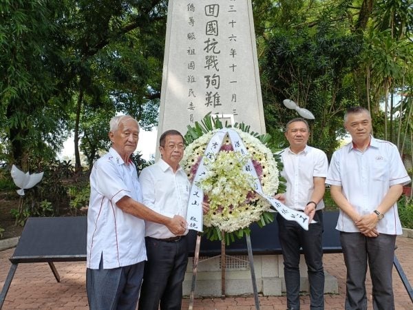 吉隆坡广东义山殉难碑现址 打造南侨机工纪念公园