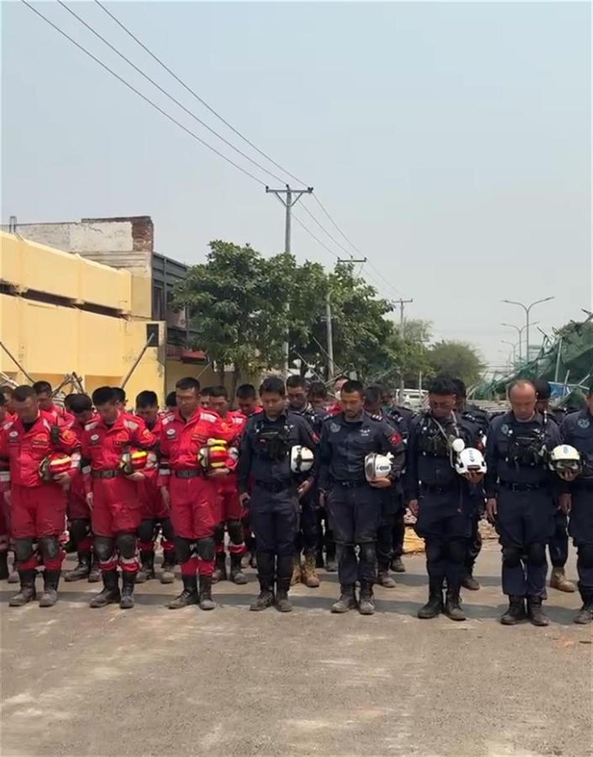 【缅甸地震】缅强震增至2719死 全国默哀1分钟