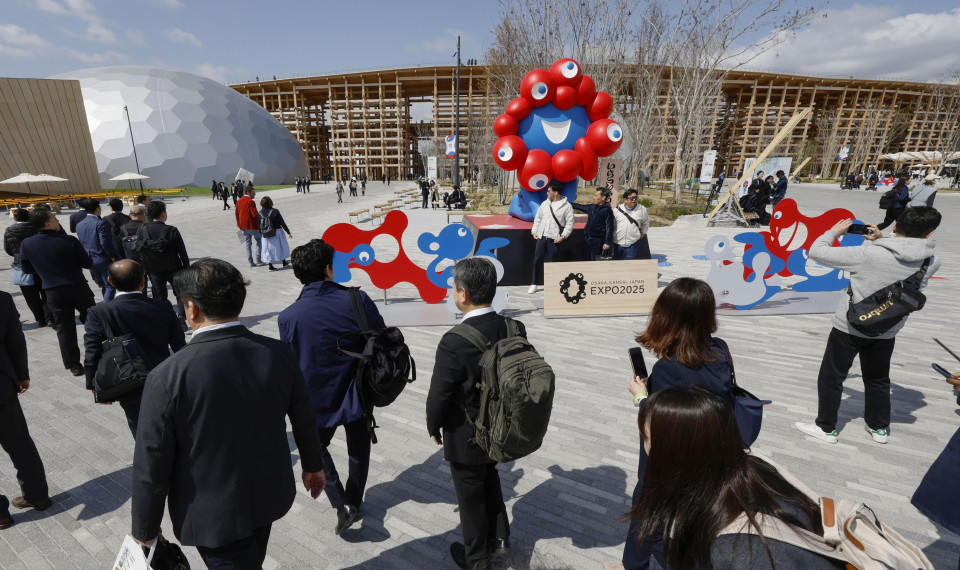 日本2025世博会开幕倒数1周 仅4成自建场馆试营运