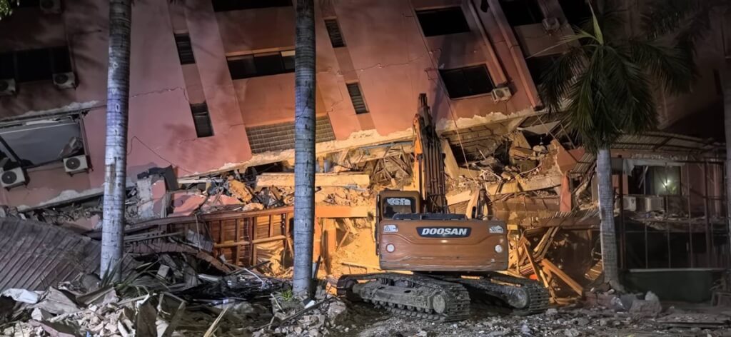 【缅甸地震】台妇受困倒塌酒店 多日抢救未果罹难