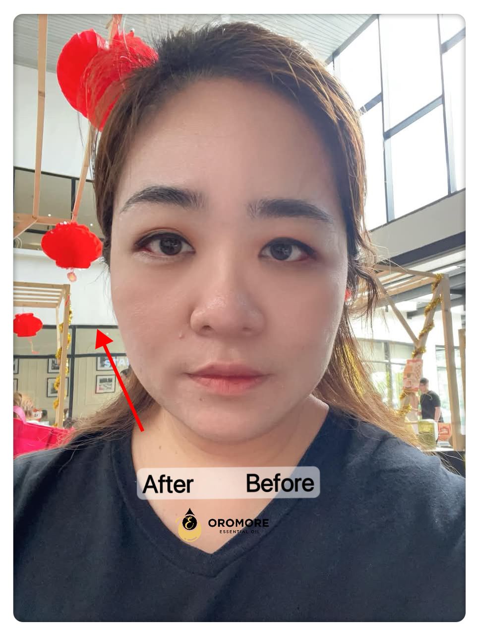 使用OROMORE能量精油后