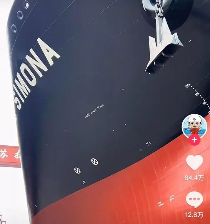 中国国产大型集装箱船(取自封面新闻/张朝伟)