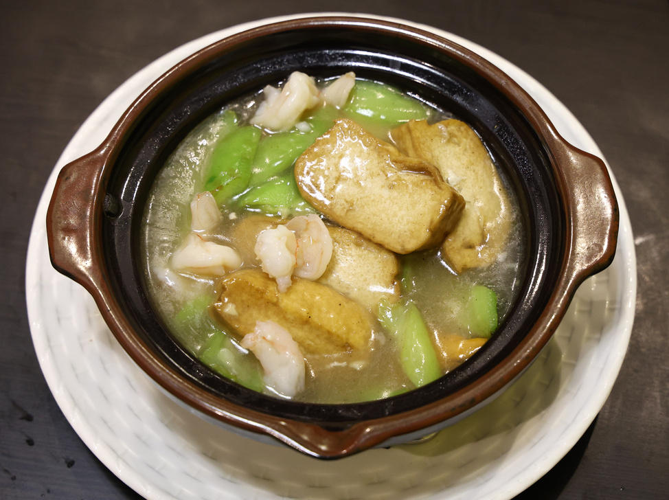 烧鹅大王胜瓜豆腐