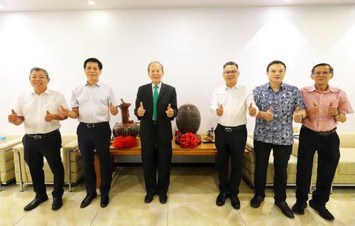 广西中马钦州产业园代表团访张泰卿