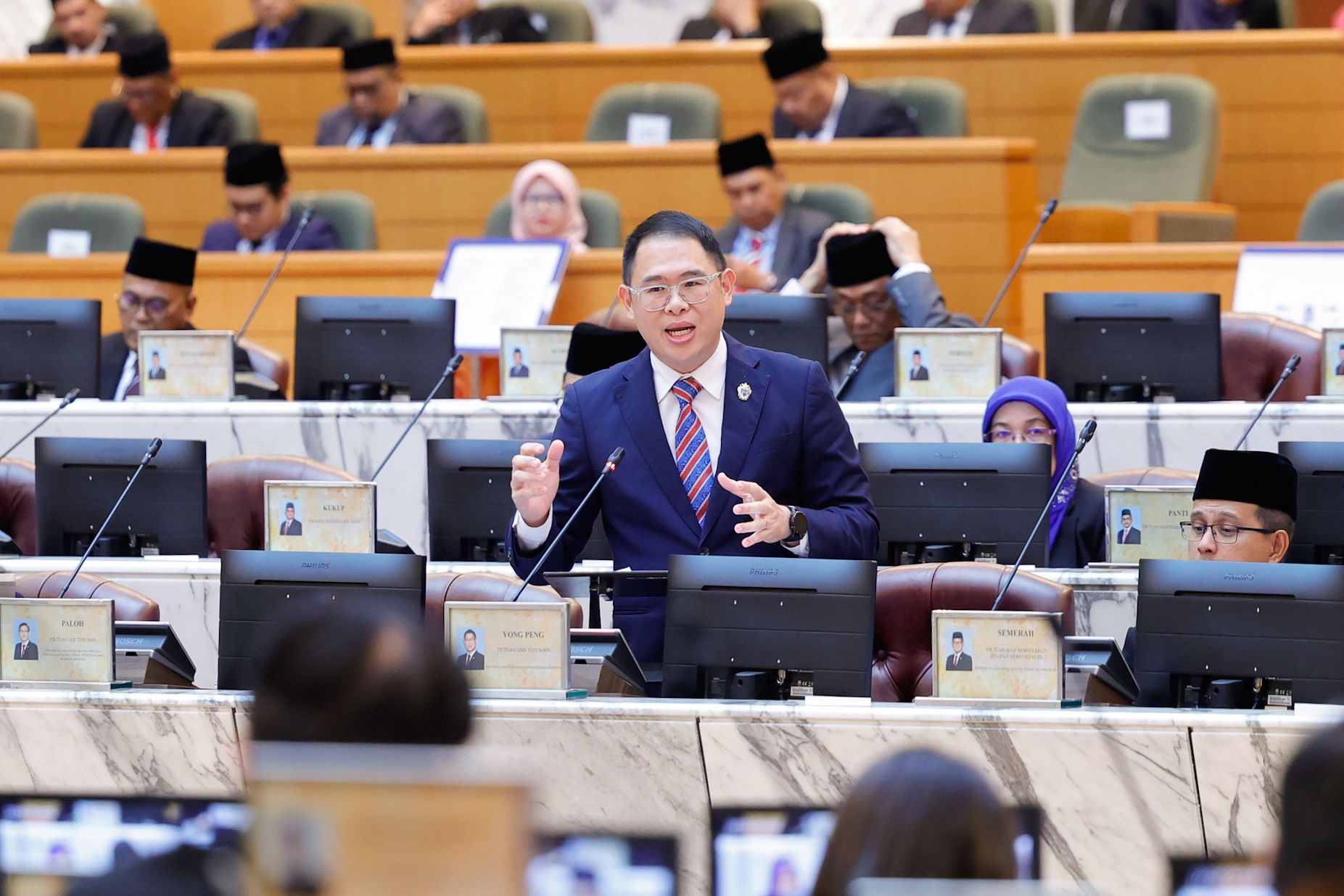 林添顺:整合紧急求助电话 柔建紧急医疗统筹中心