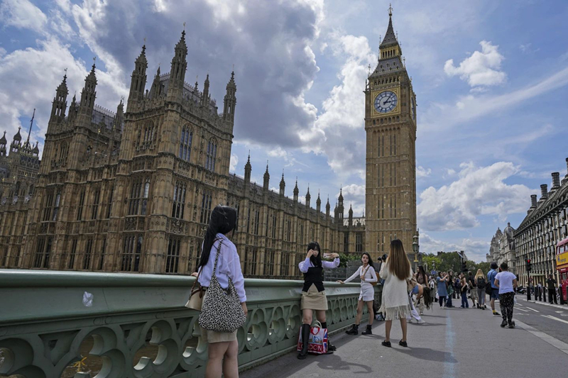 伦敦西敏寺桥 英国旅游