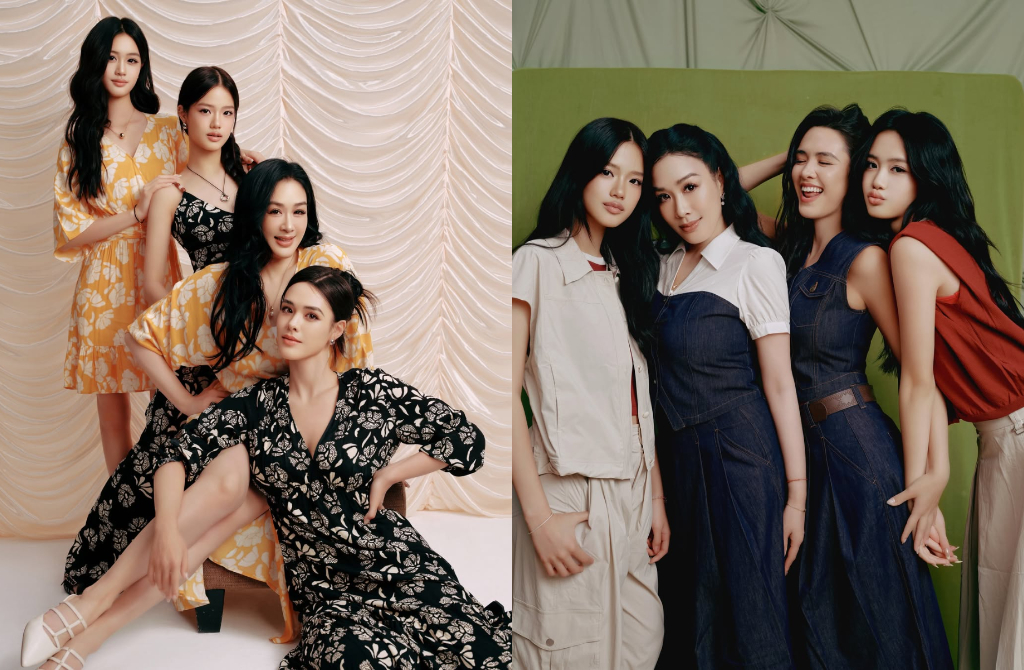 锺丽缇母亲节同框3宝贝 去年因这件事生大女儿气