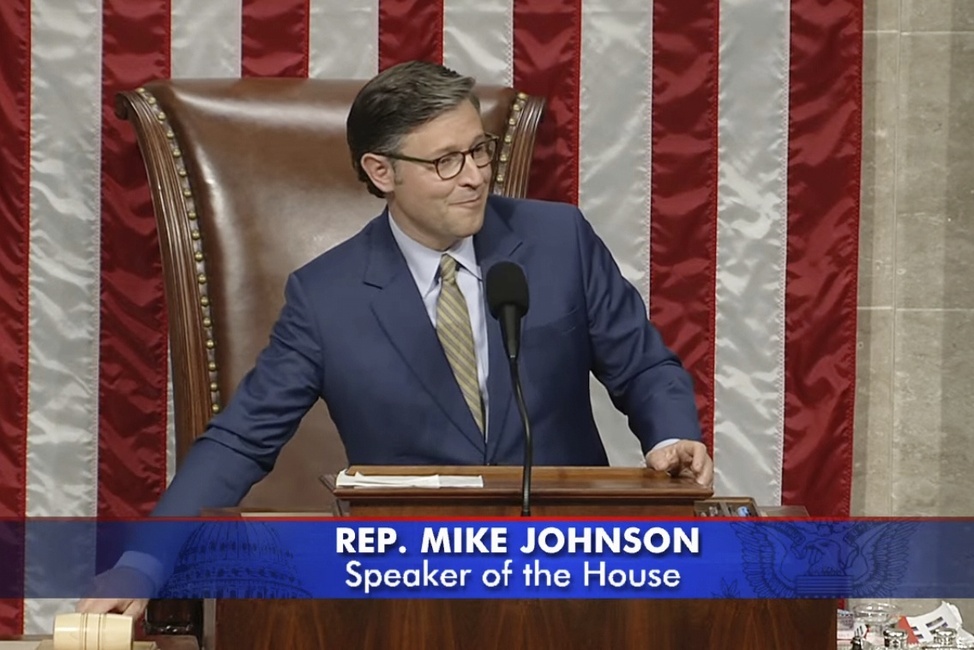 美共和党国会众议长约翰逊