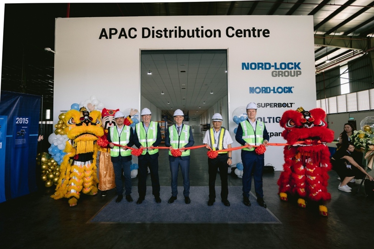 选大马为亚太战略枢纽 Nord-Lock设区域配送中心