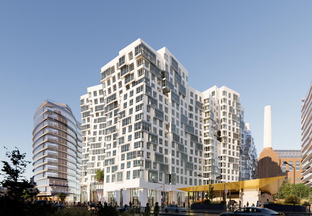 巴特西下阶段发展获批 Gehry设计再添两栋楼