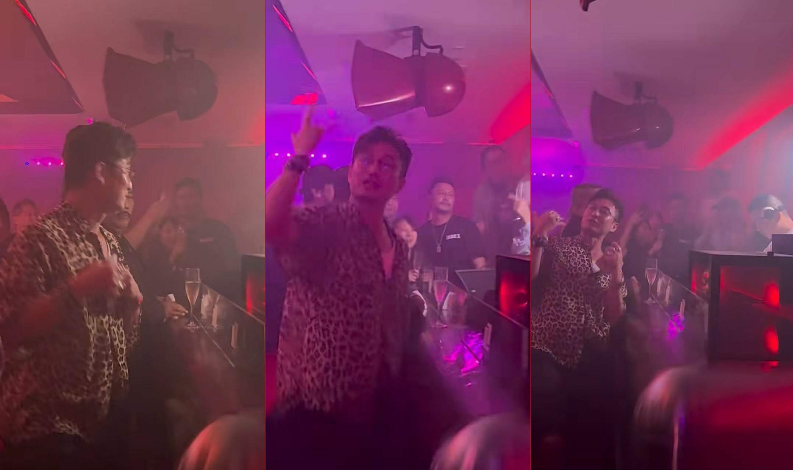 陈山聪“夜蒲”吉隆坡 夜店狂舞显潮男本色