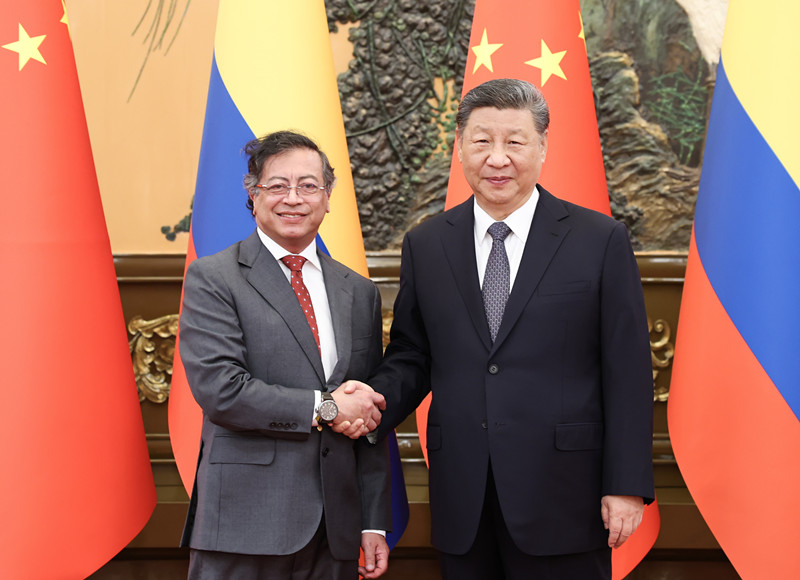 晤习近平后正式签约 哥伦比亚加入一带一路