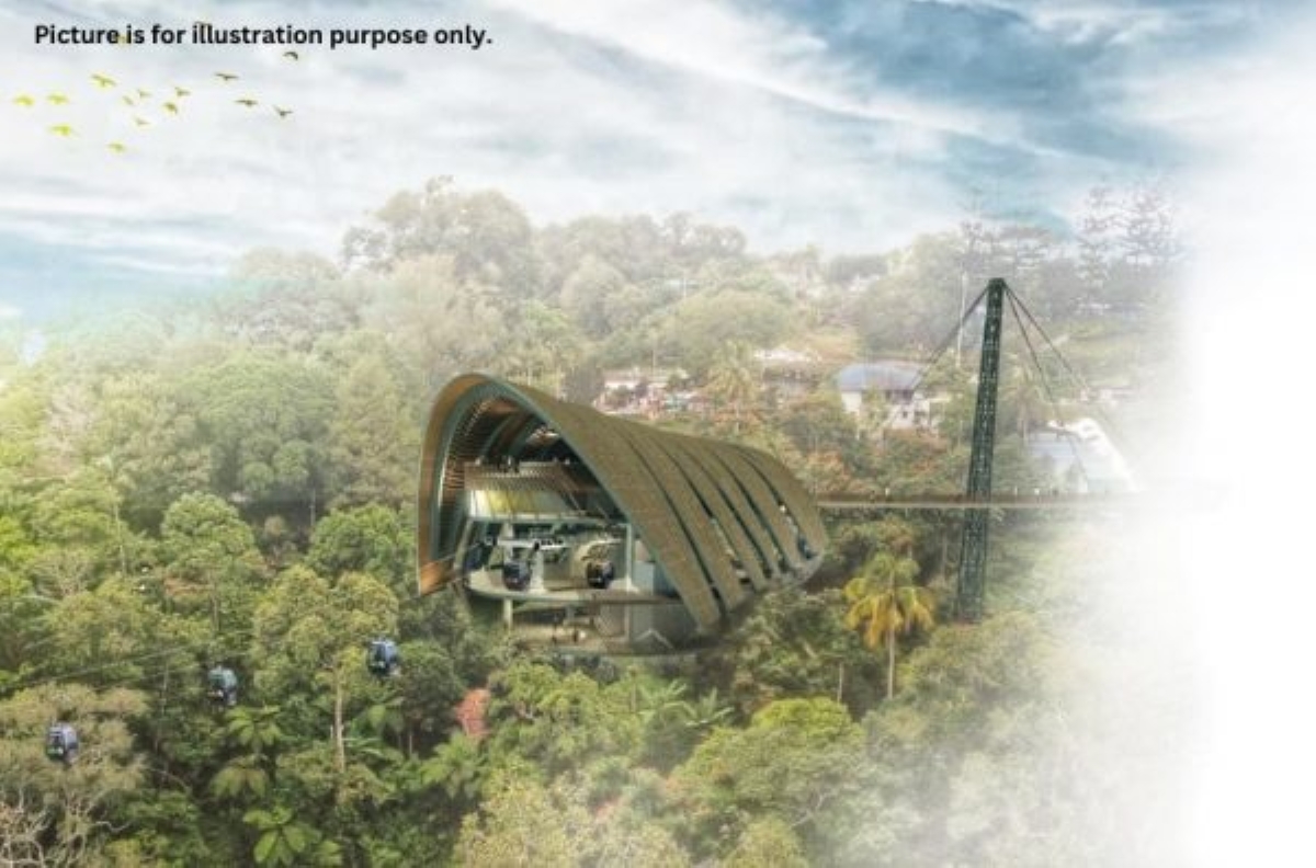 黄汉伟:成本暴涨 升旗山空中缆车建费增至4亿