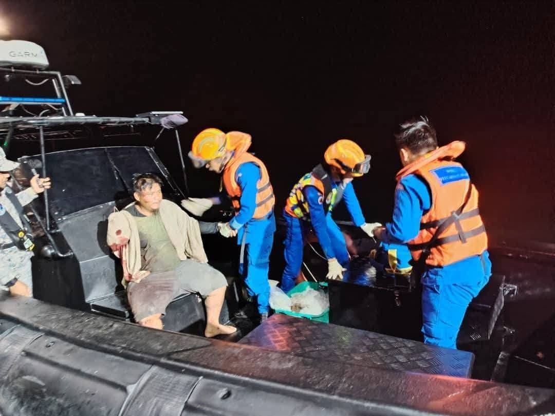渔民右手被绞断 大马海事局连夜紧急救援