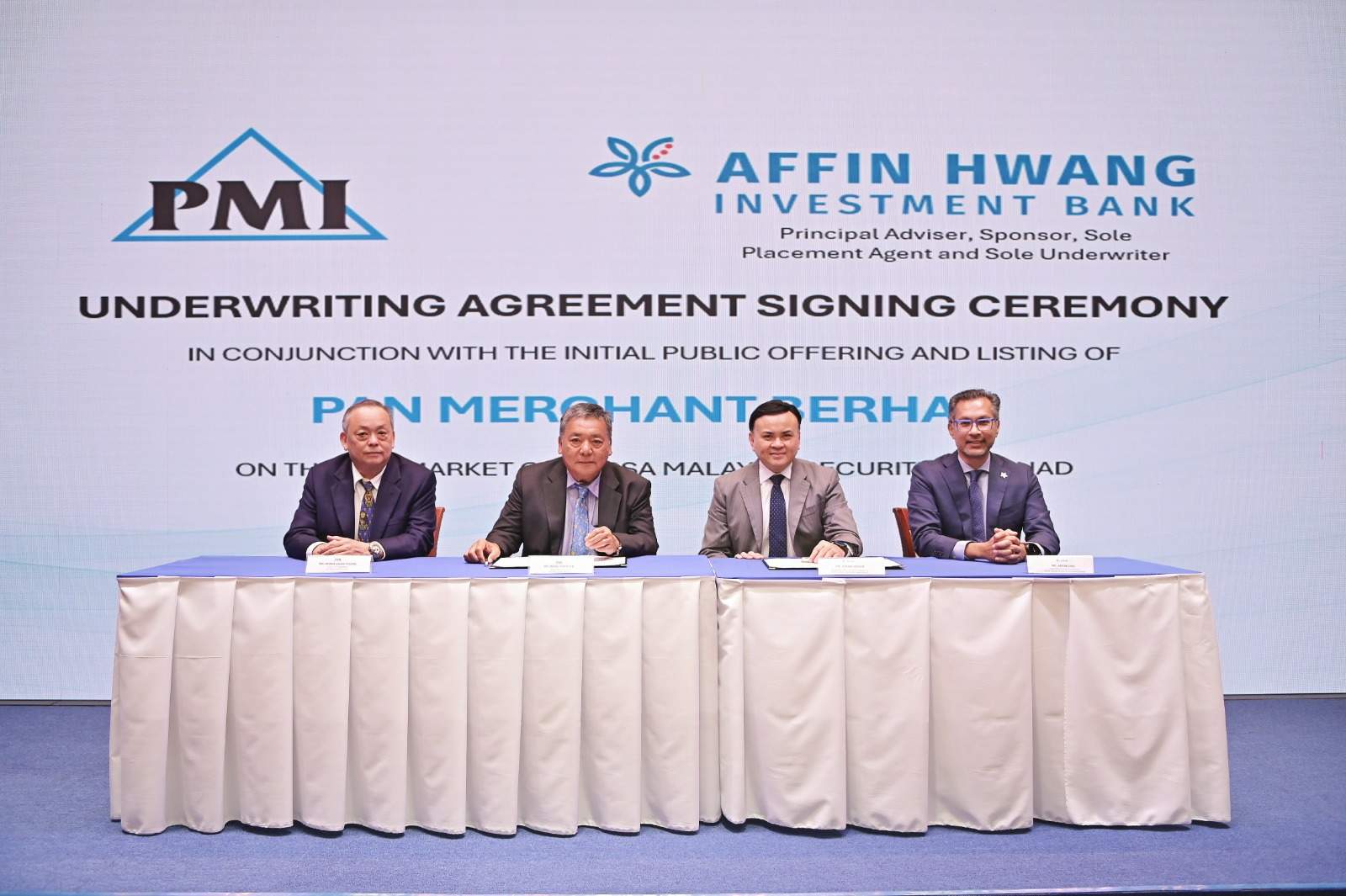 泛商公司,公开募股,IPO,Pan Merchant Berhad,艾芬黄氏投行,