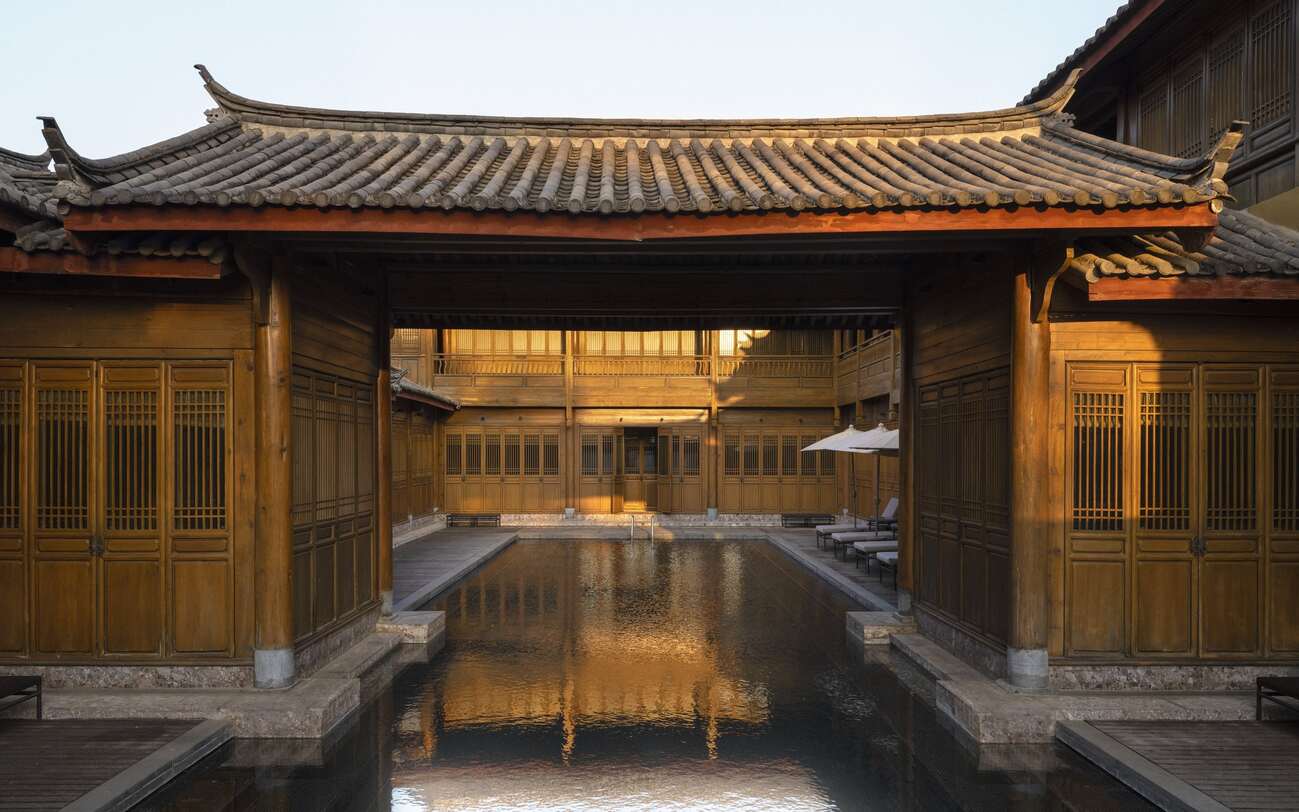 大研安缦·纳西族传统建筑 回到雍正年代