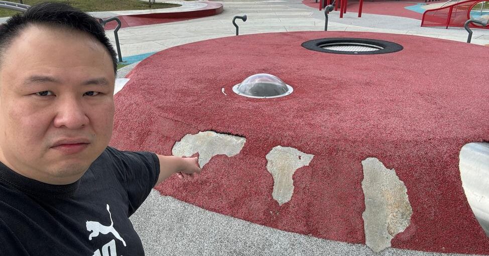 黄义恩:仅开幕一年多 槟葛尼湾公园面目全非