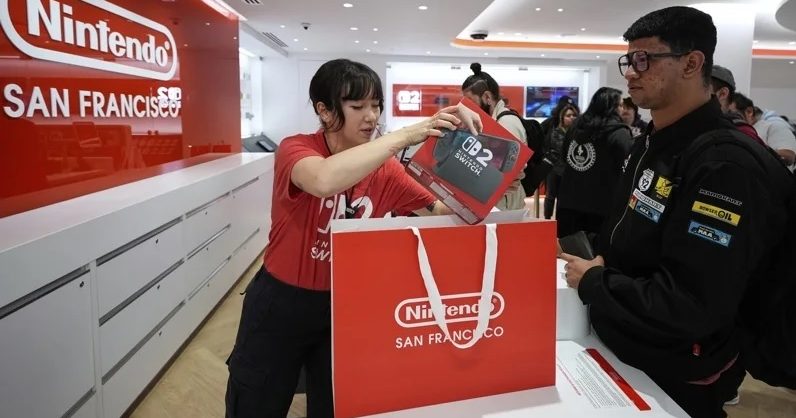 創任天堂最強開賣紀錄 Switch 2四天賣破350萬台