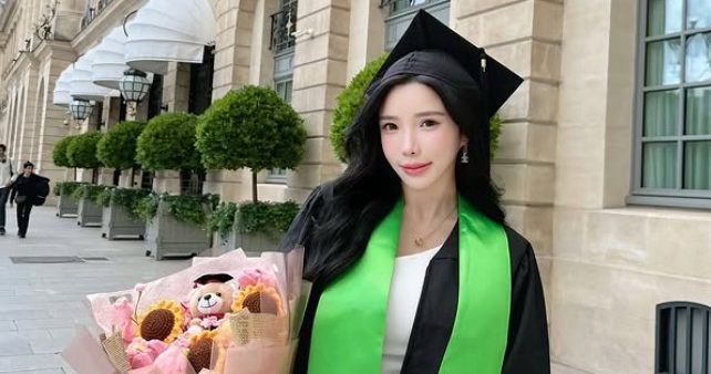 性感女神跃升最辣博士 大马人气DJ蓝星蕾博士毕业